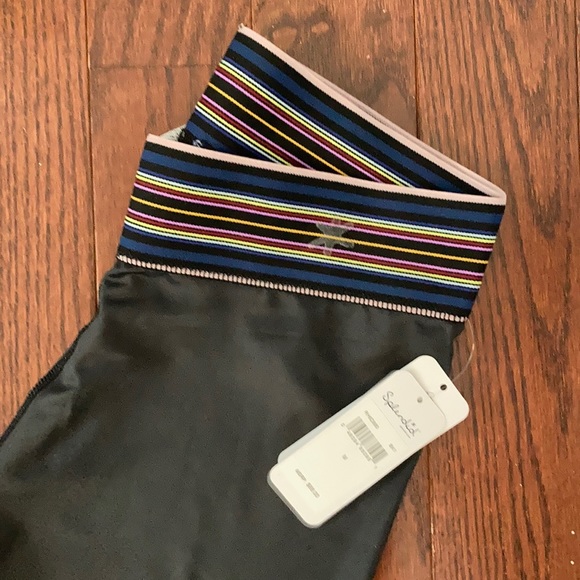 NWT Splendid Striped Waistband Leggings* - Picture 6 of 6